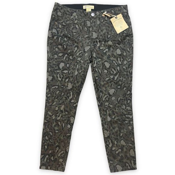 Democracy Denim - DEMOCRACY "Ab" Technology Skinny Animal Camo Print Size 14 NWT